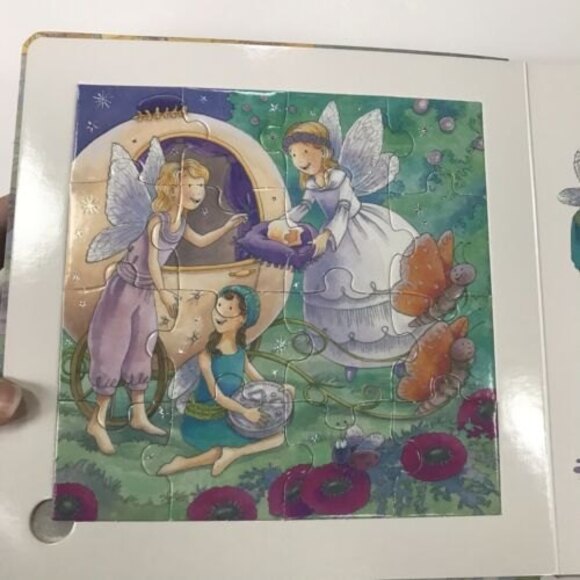 The Midnight Fairies A Sparkling Jigsaw Board Book 2007 Illus. by Alison Atkins - Picture 4 of 7